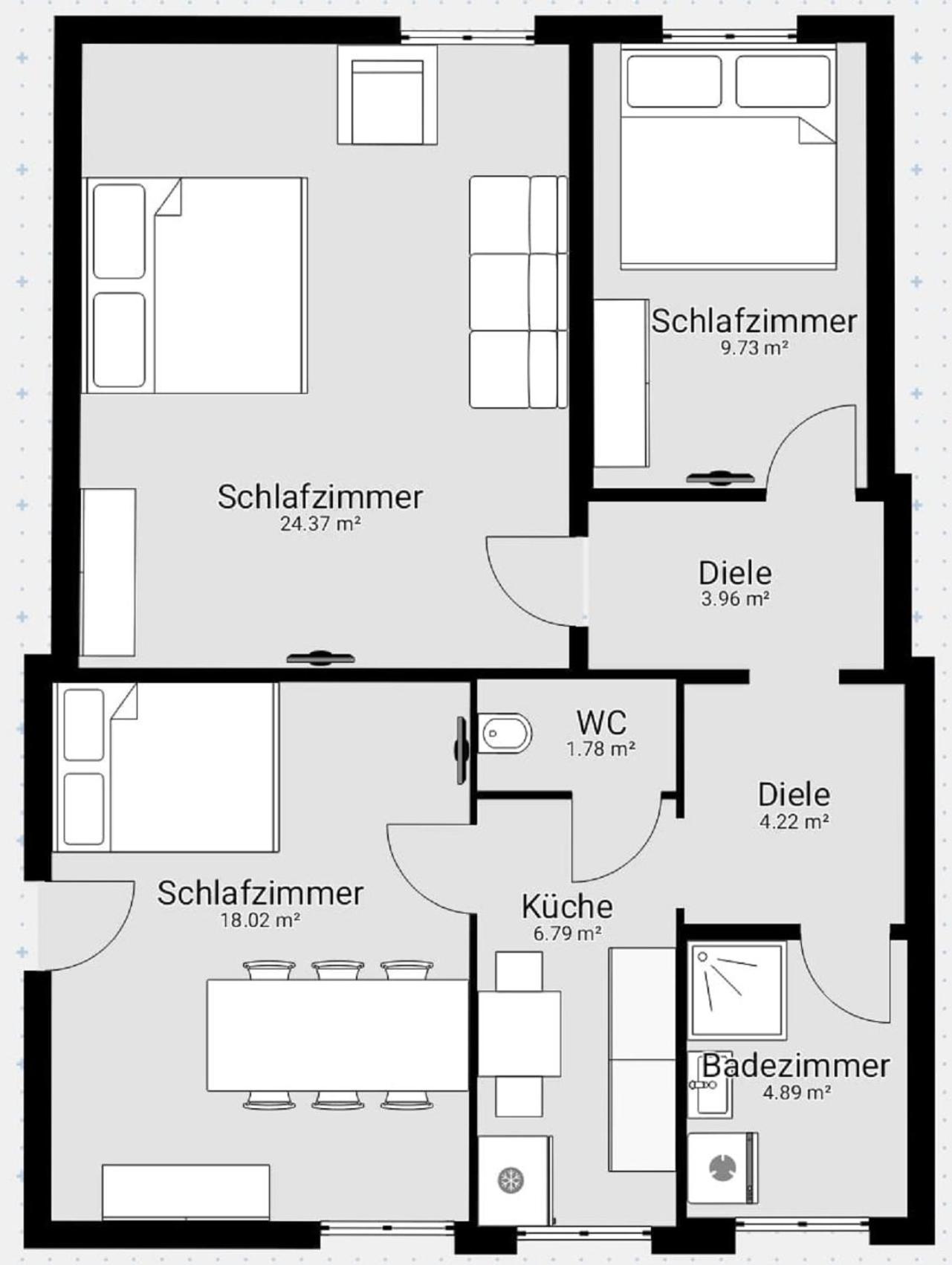 3 Bedrooms - 74Sqm - 10 Min. Inner City Vienna Luaran gambar